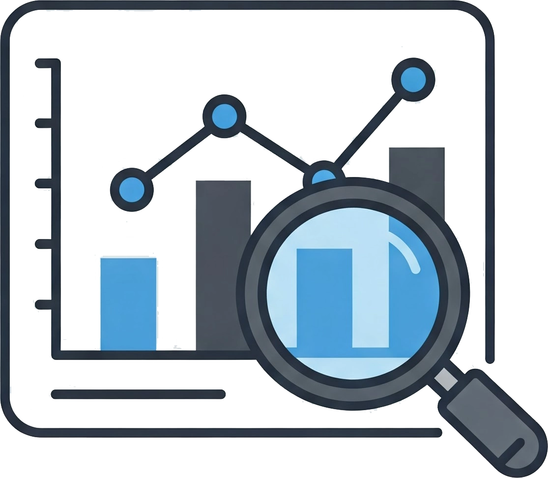 Reporting and Analytics Icon