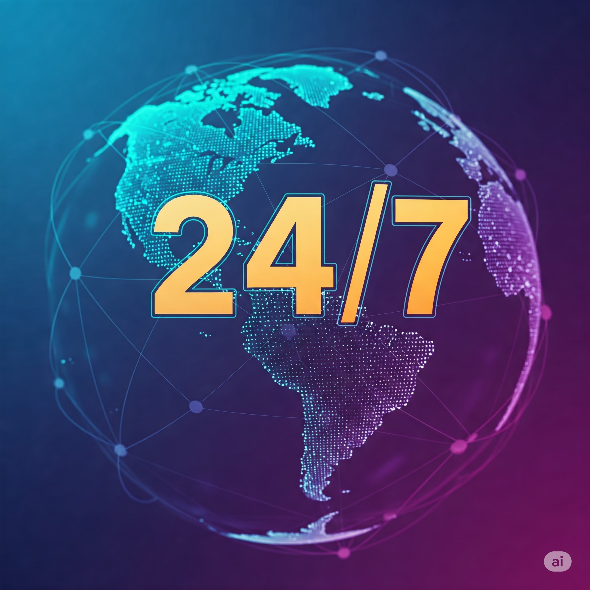 24/7 Customer Access Icon